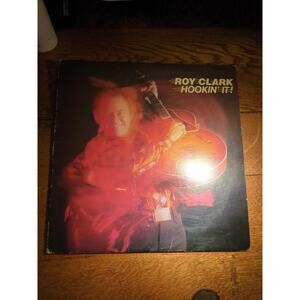 ROY CLARK "HOOKIN' IT!" VINYL LP 1977 ABC DOT RECORDS DO-2099 PROMO LP USA EX/EX